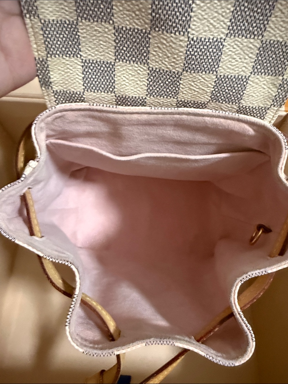 Preloved Louis Vuitton Sperone BB Damier Azur - Picture 6 of 10